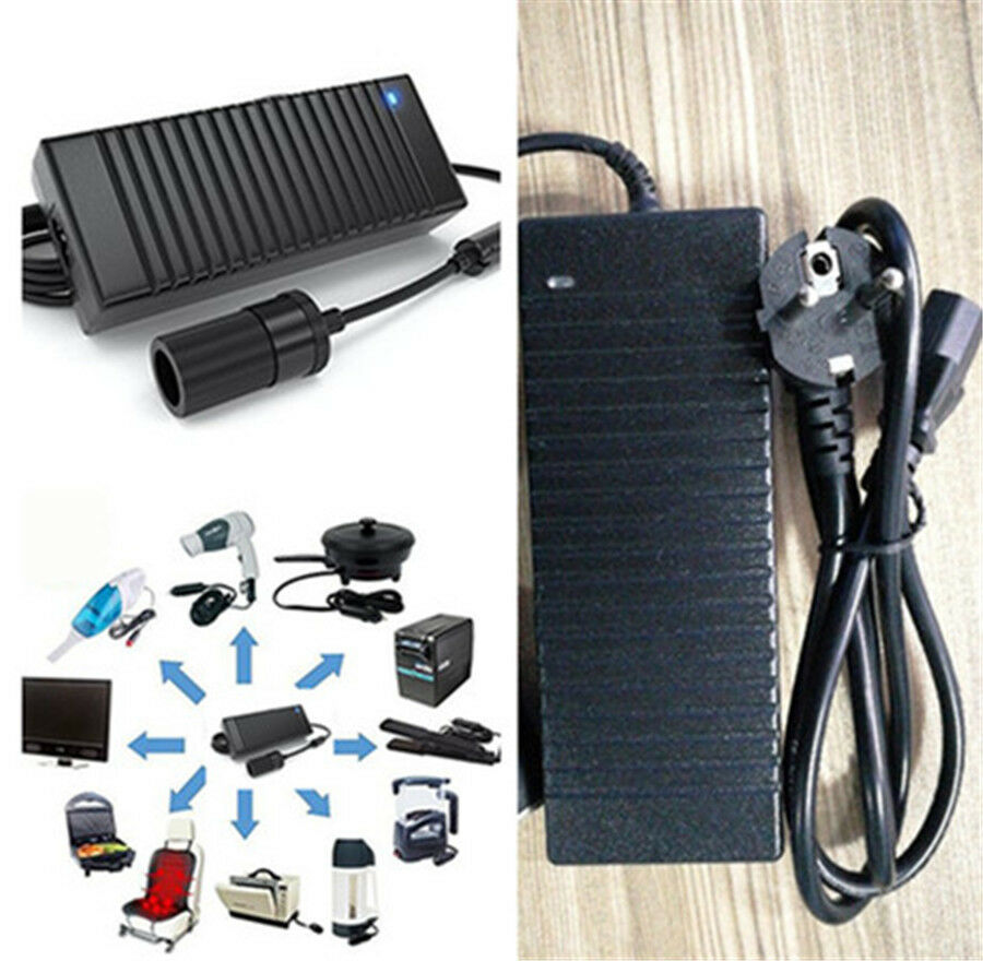 AC 220V to DC 12V Power Adapter Converter Car Charger European regulations plug