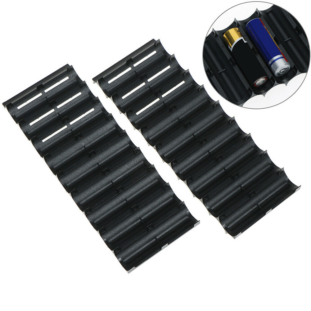 10x Cell Plastic 18650 Battery Spacer Holder Cylindrical Cell Bracket Stand NL