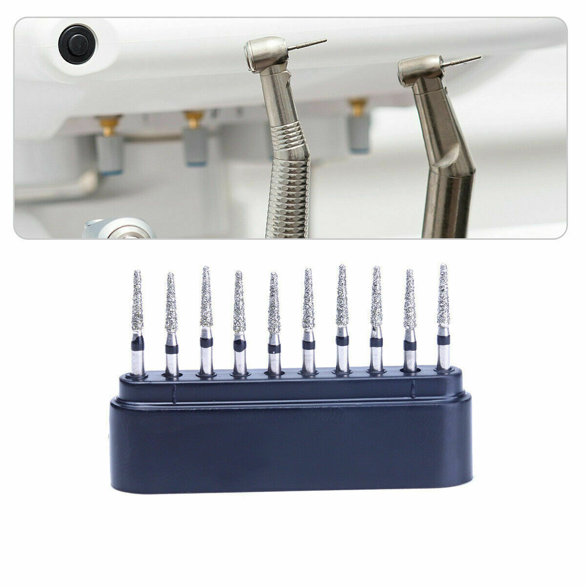 50 X Dental Diamond FG Burs Cavity Preparation Kit TR--21S 10pcs/Pack AZDENT