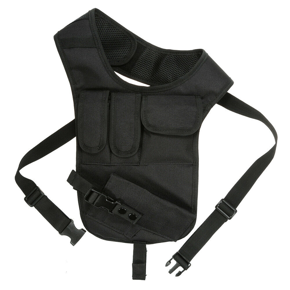 Black Nylon Anti-theft Hidden Underarm Security Shoulder Gun Holster Holder Bags