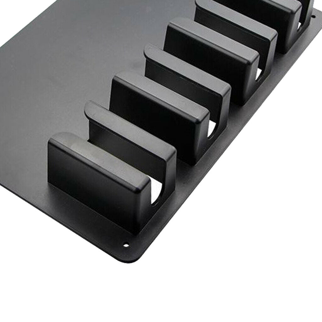 Professional High Temperature Plastic Barber Tools Storage Rack Convenient