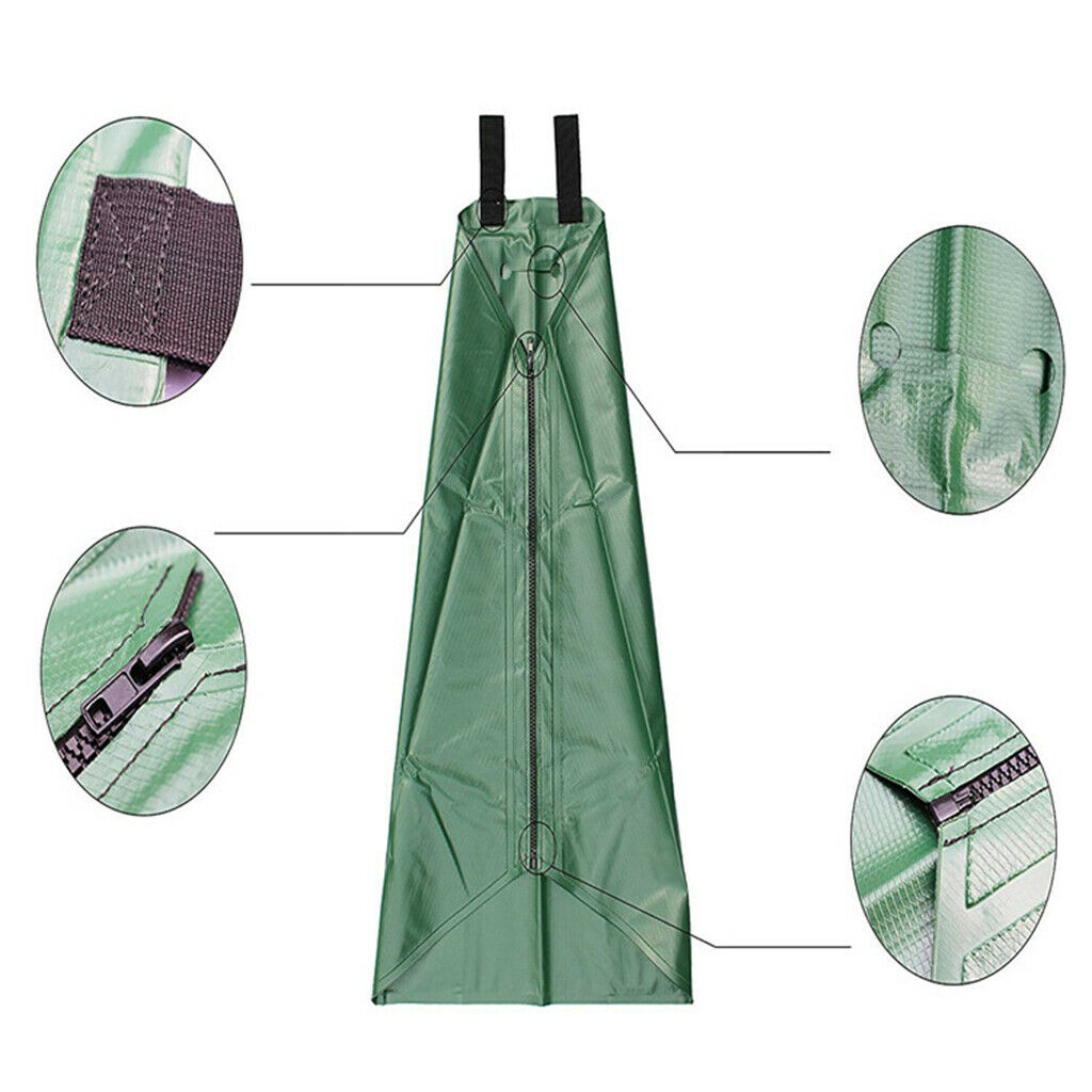 Green Slow Release Tree Watering Drip Irrigation Bag Easy Install Durable