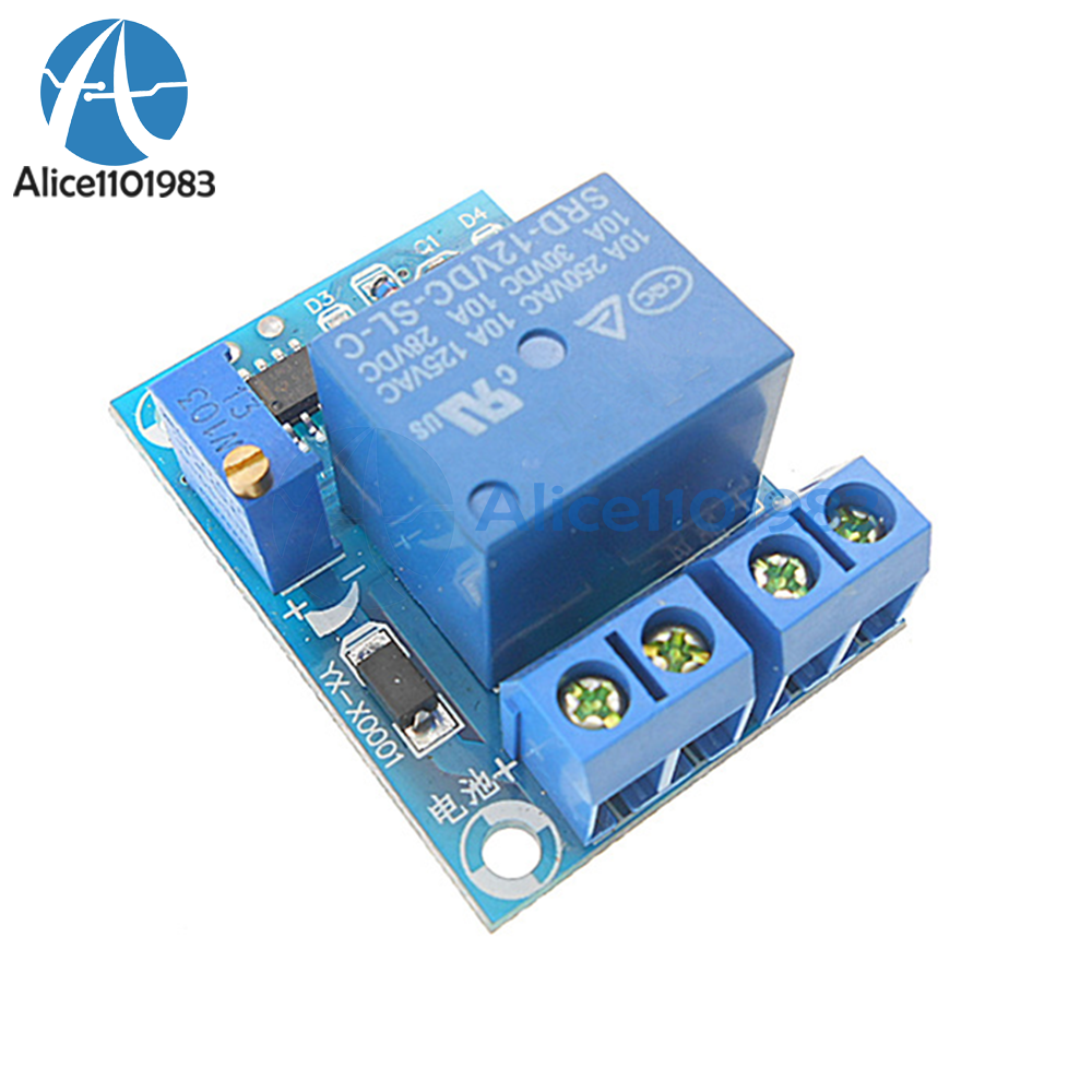 5PCS 12V Battery Low Voltage Cut off Switch Controller Protection Module