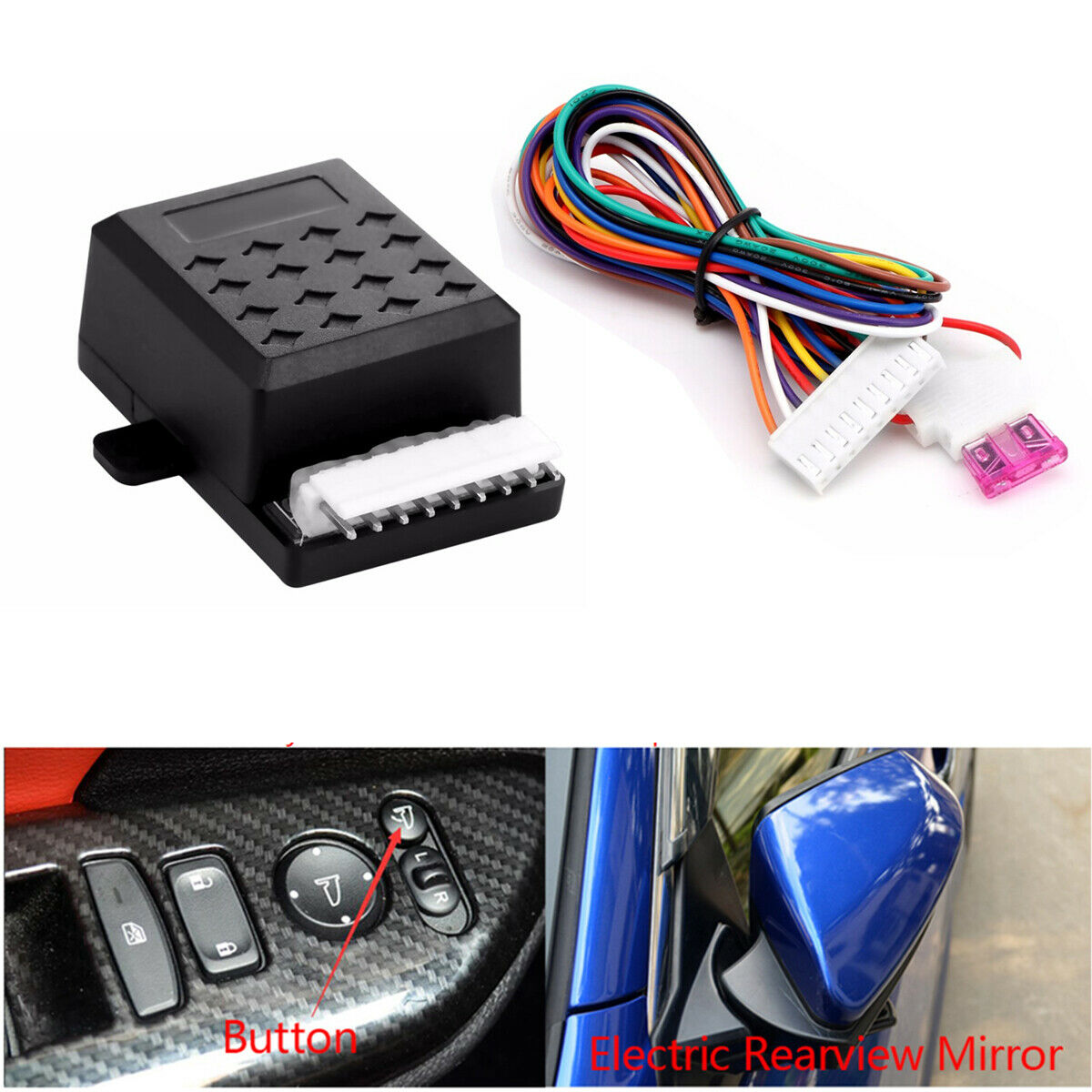 Smart Car Vehicle Side Mirror Auto Folding/Unfoloding System Controller Module