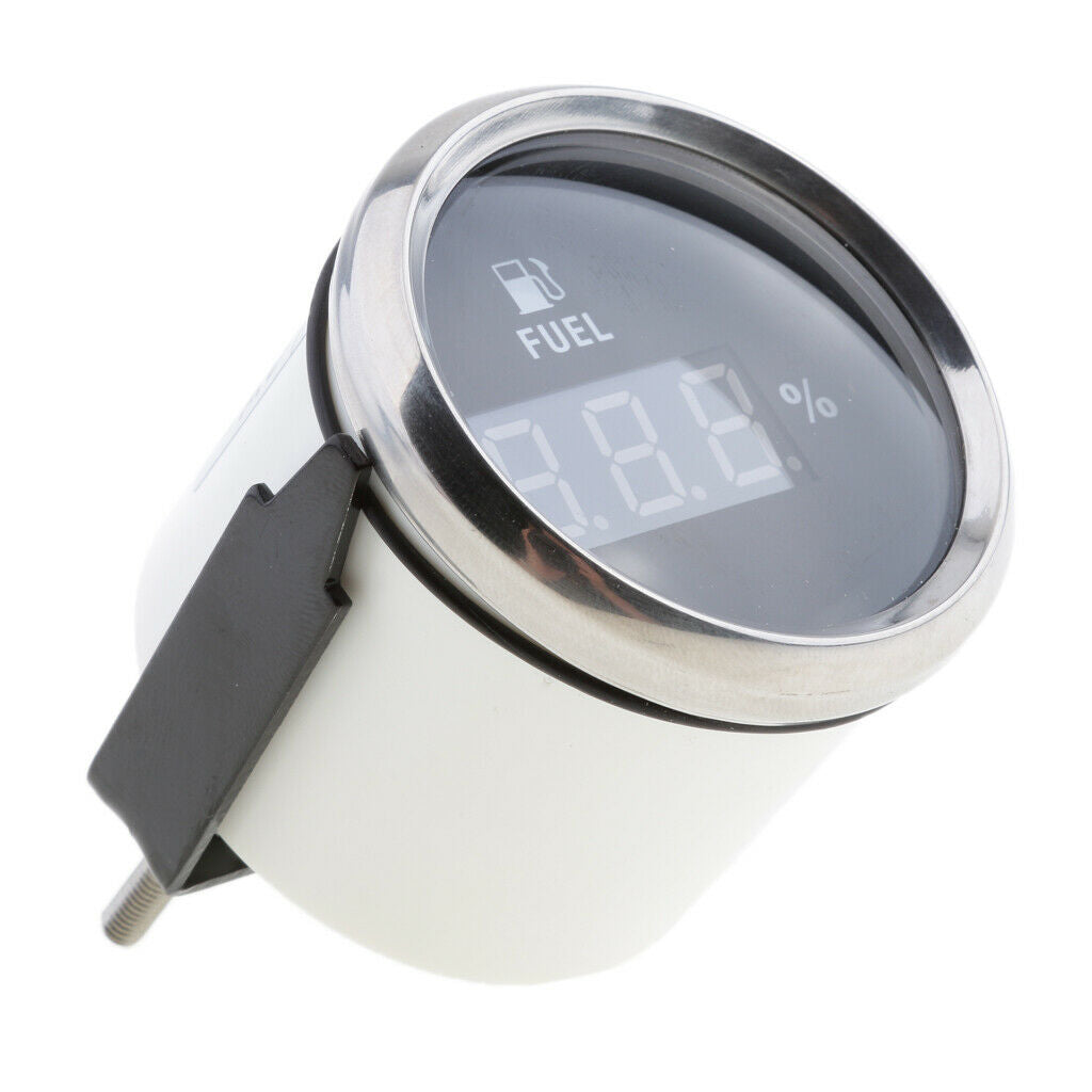 4X Waterproof Digital Fuel Gauge Marine Boat Parts Oil Pressure Indicator
