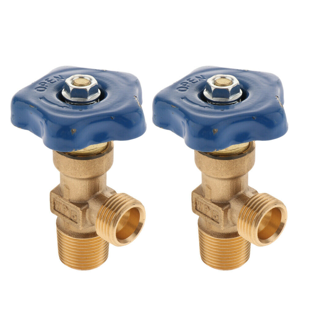 2 Pieces Metal Gas Bottle Regulator for MIG Welding Argon Cylinder WP-15