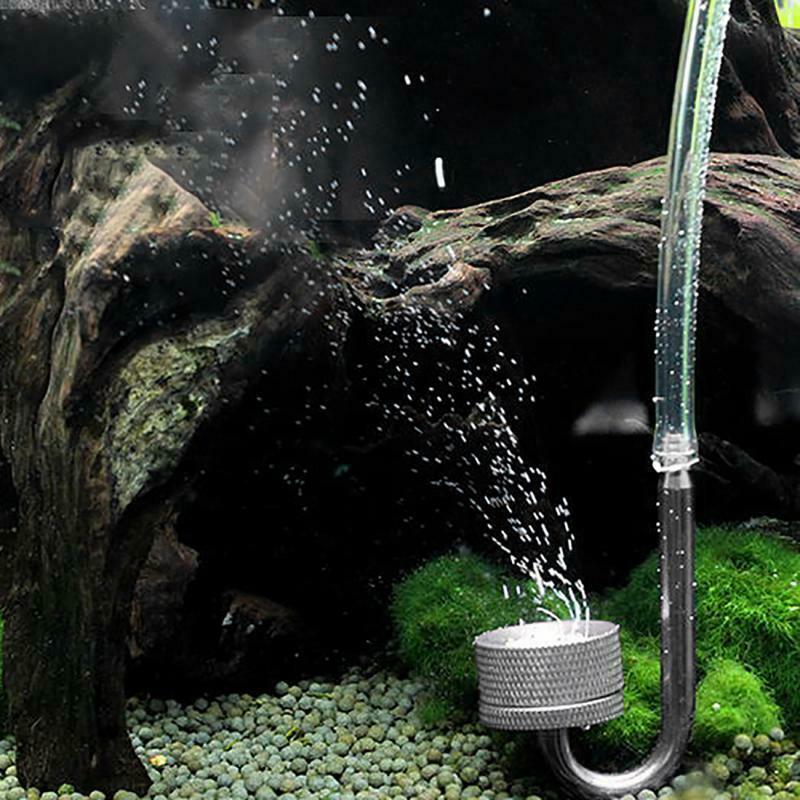 Aquarium CO2 Diffuser For Fish Tank Plant Carbon Dioxide Refiner & Suction Cup