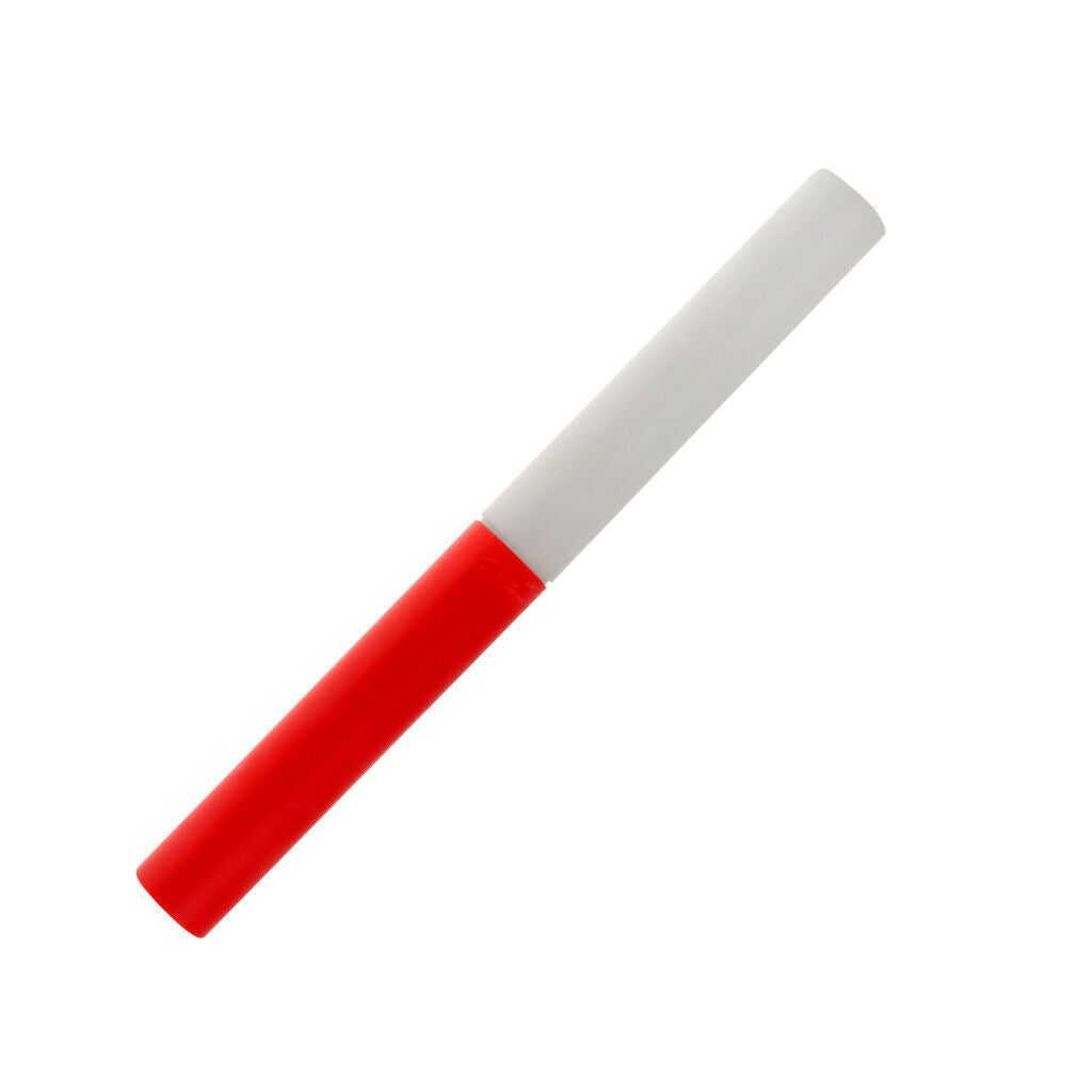 Red White Plastic Athletic Track and Field Running Racing Relay Baton