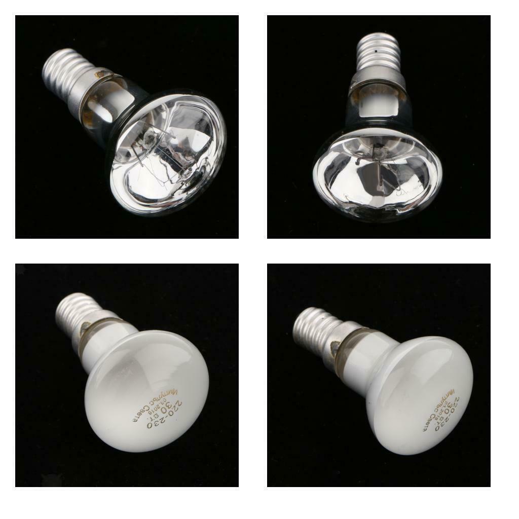3 Pieces R39 Reflector Tungsten Filament Spotlight Bulb  Lamp SES E14 25W