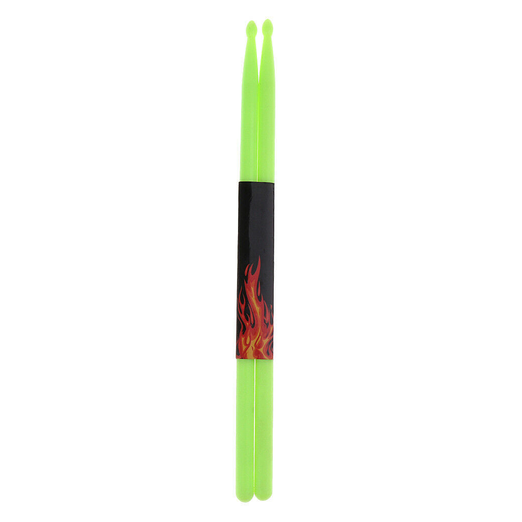 Durable 1 Pair Bass Drum Drumsticks Mallet Drum Set Parts Green