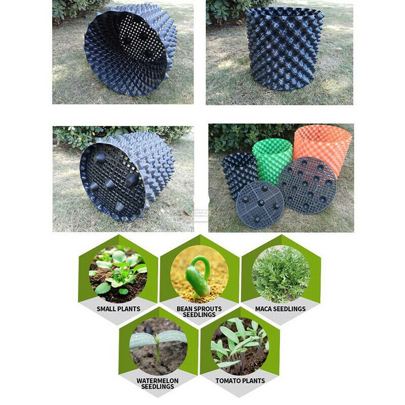 30CM Air-Pruning Plant Root Trainer Fast Root Grow Container Hydroponic Chas KX
