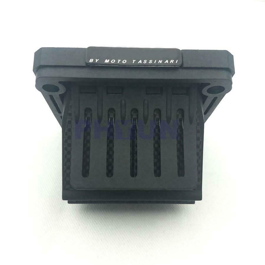 For Yamaha RZ350 YZ125 RXZ135 RX135 DT175 Intake Reed Valve Black Carbon Fiber