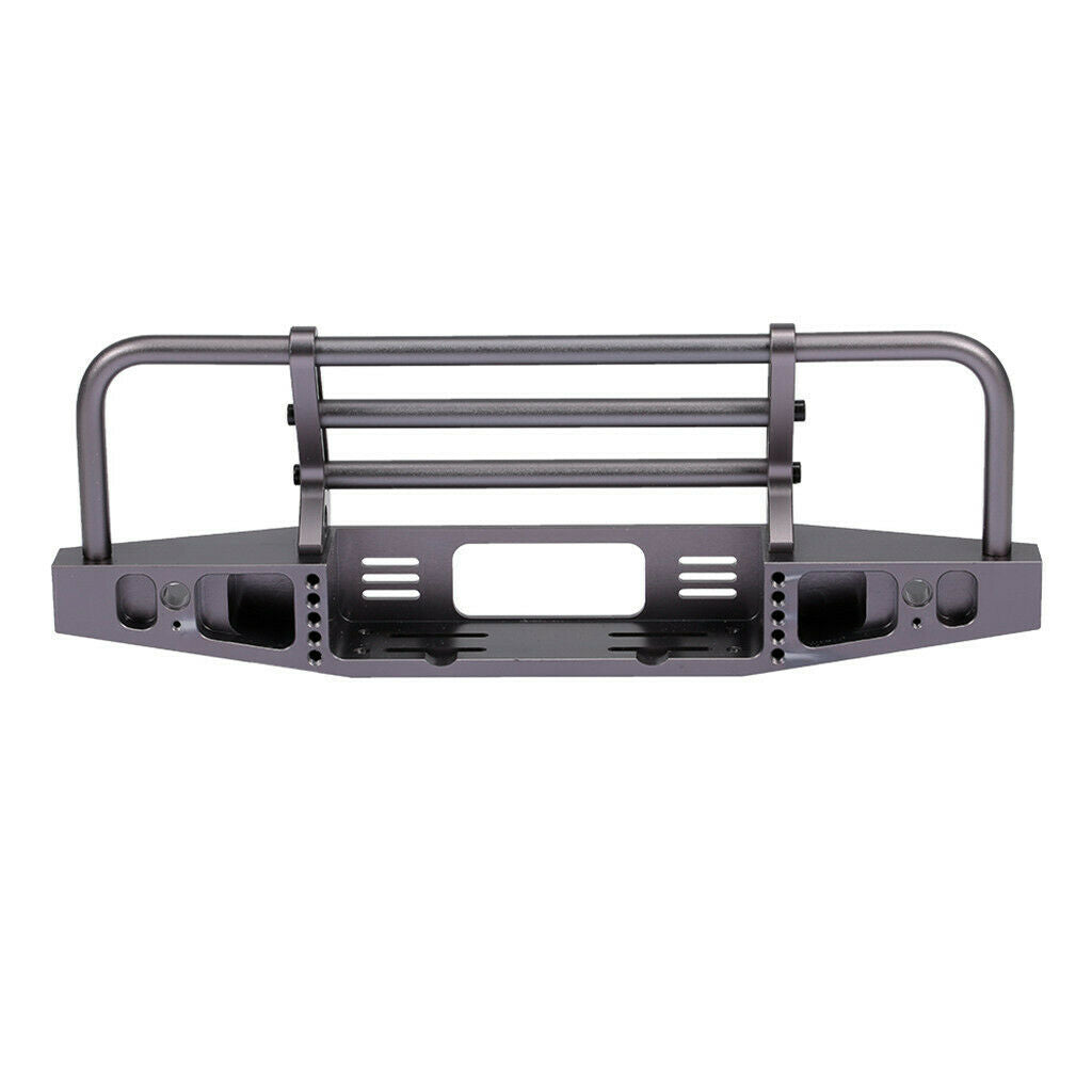 RC Car Metal Front Bumper Rock Crawler Car Accessory for TRX4 Axial Scx10