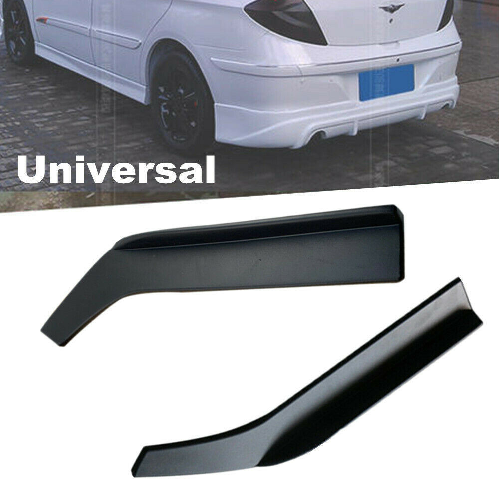 Pair 62cm Car Bumper Spoiler Anti-crash Rear Lip Angle Splitter Diffuser for BMW