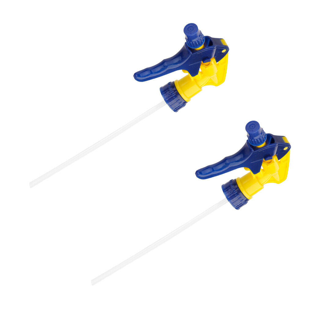 2x Adjustable PVC Garden Washing Watering Spray Gun Sprinkler Nozzle + Straw