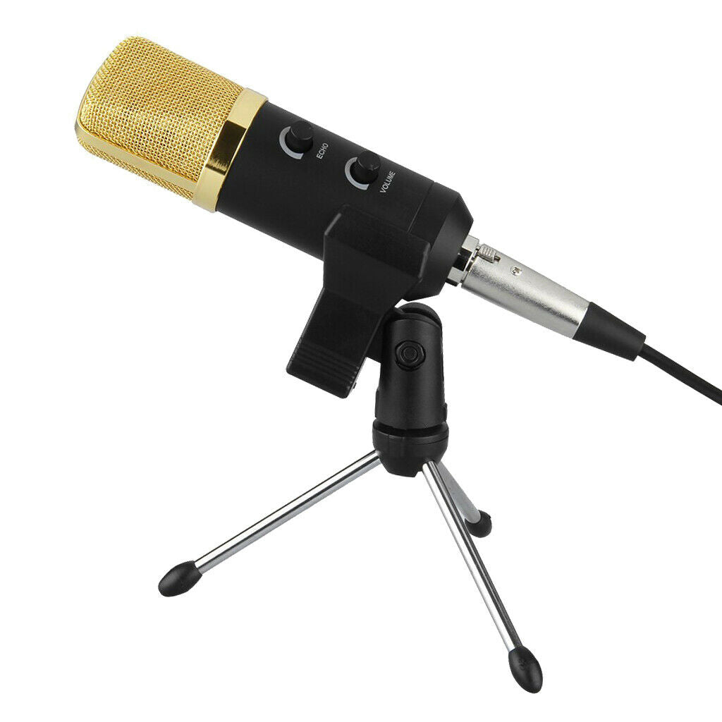 Condenser Microphone  Microphone Mic with Stand 3.5 Mm