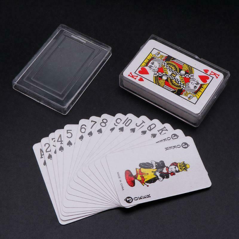 Texas Hold'em Mini Poker Home Decoration Travel Portable Playing Card Board Game