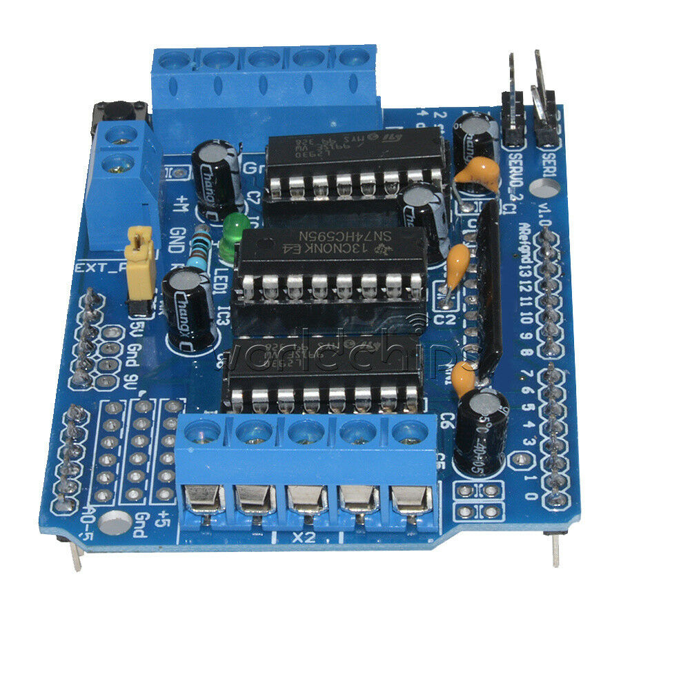 Motor Drive Expansion Shield Board Module L293D For Arduino Duemilanove Mega UNO