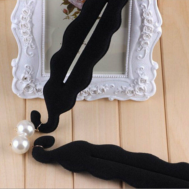 Magic Sponge Clip Foam Donut Hair Styling Bun Maker Curler Tool Ring Twist BBDA