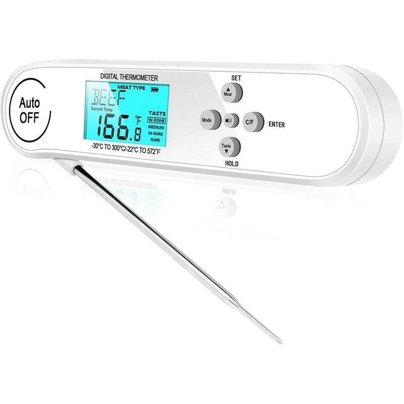 2X(Digital Instant Read Meat Thermometer Kitchen Cooking Food Thermometer wL3N5)