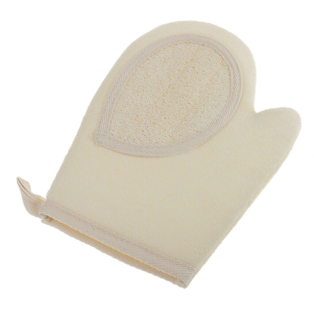Loofah Shower Bath Glove Exfoliator Skin Cleansing Spa Massage Body Scrubber