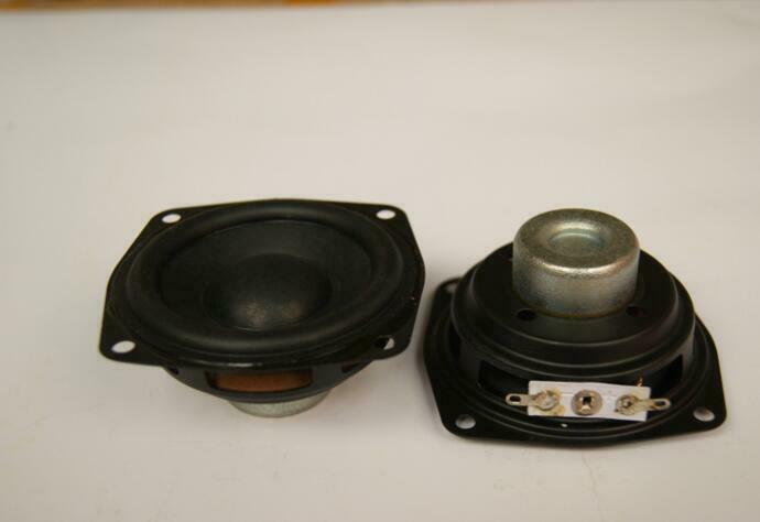 2ps 2.75"inch 70MM Speaker 4Ω 10W full-range Loudspeaker Rubber edge Audio Parts