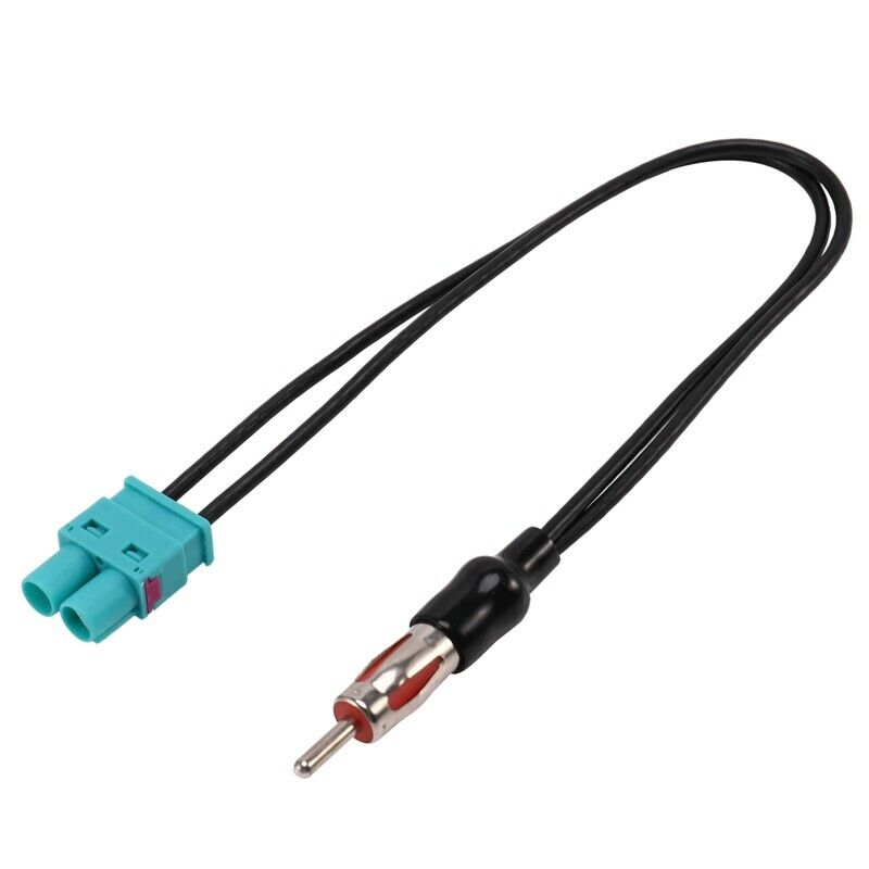 Dual Twin Double Fakra to DIN Aerial Adaptor Adapter Antenna for Audi  Seat K5R6