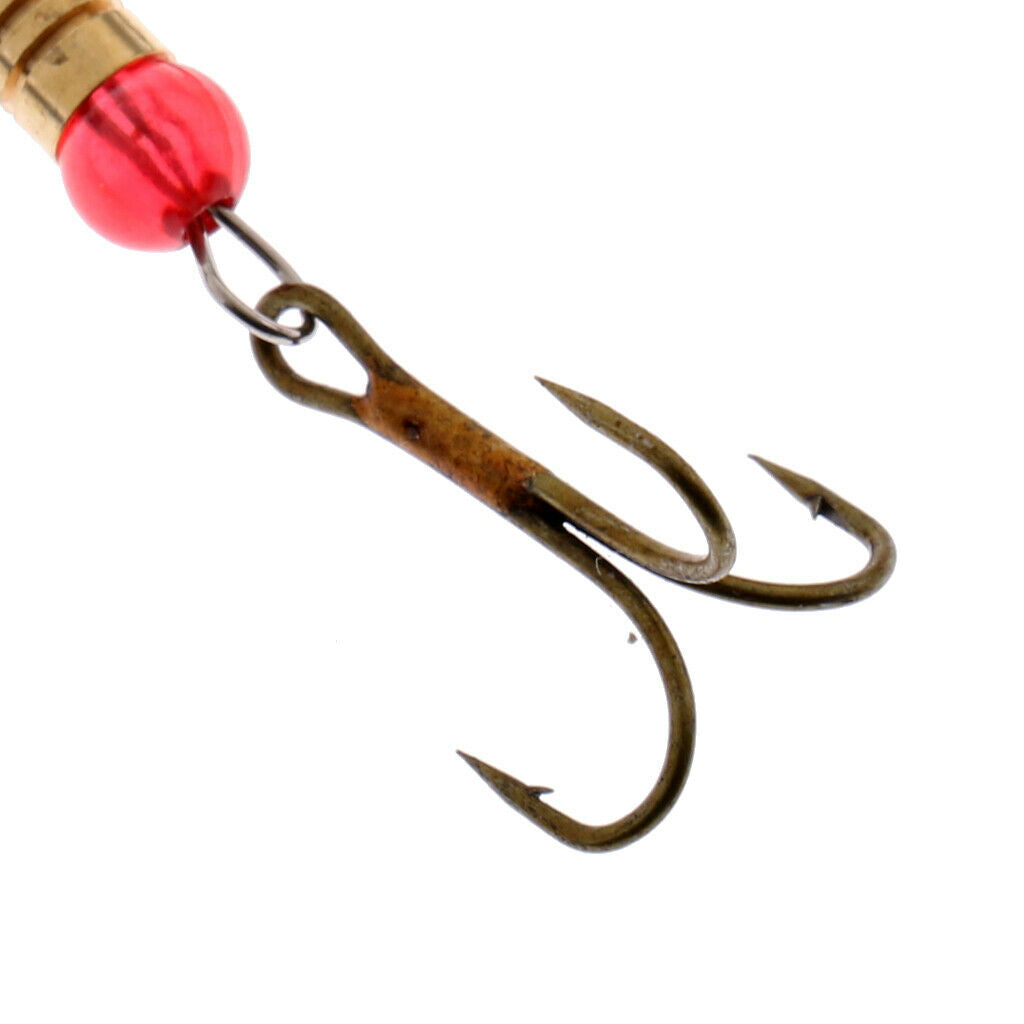 10 Pcs Artificial Fishing Lure Hard Metal Sequins Lures Fishing Baits Hooks