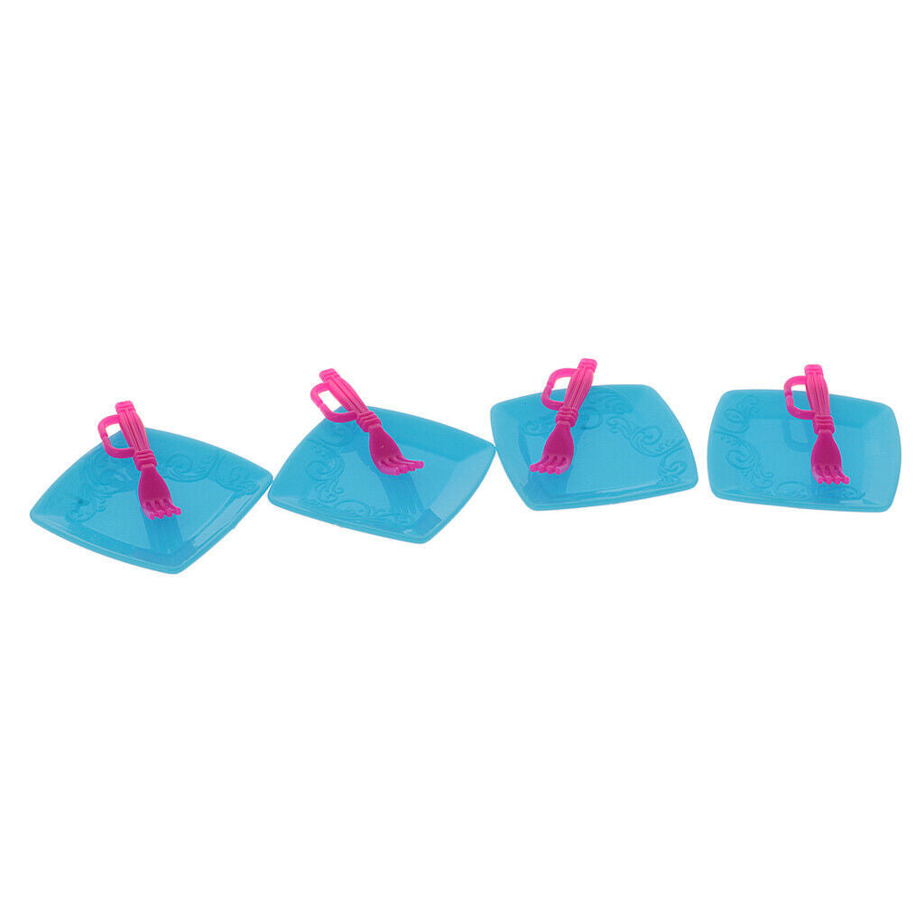 18Pcs Kitchen Tableware Accessories Set for Mini Cup Cutlery Pot Gift