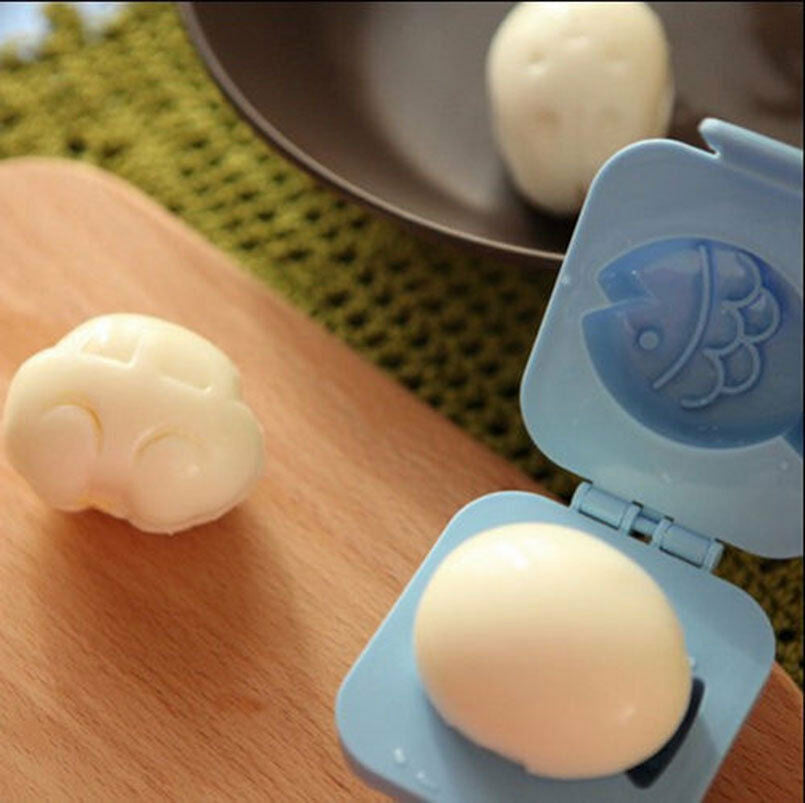 6 Pcs Boiled Egg Sushi Rice Mold Mould Bento Maker Sandwich Cutter Home Decor NC