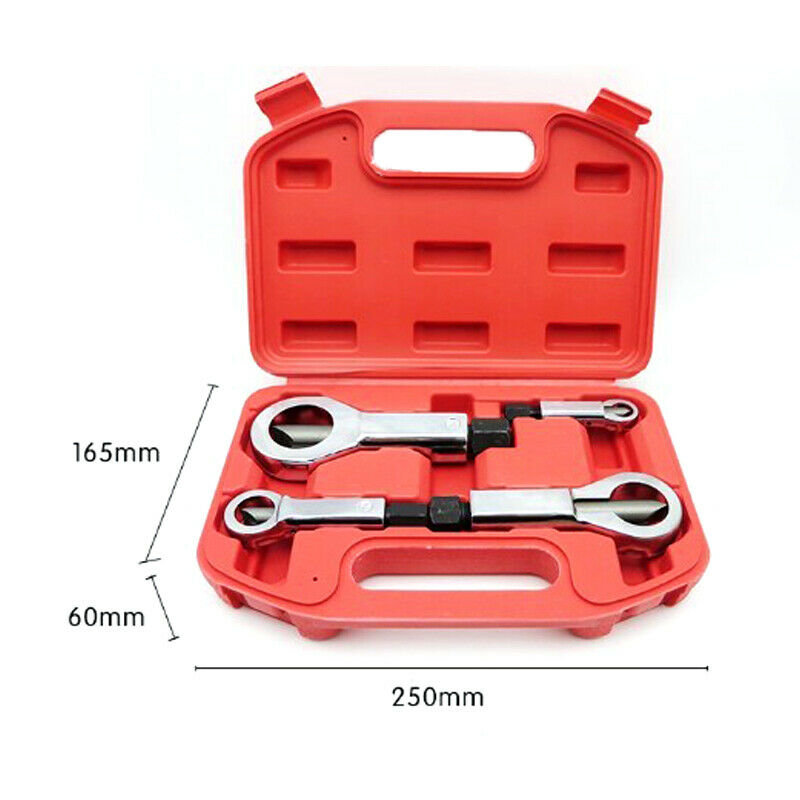 4PCS 9-27mm Manual Pressure Nut Splitter Cracker Breaker Remover Extractor Tool