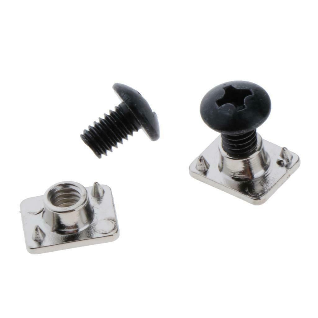 2pcs Screws and Nuts for Roller Inline Skates Screws Binding Bolts Fastener
