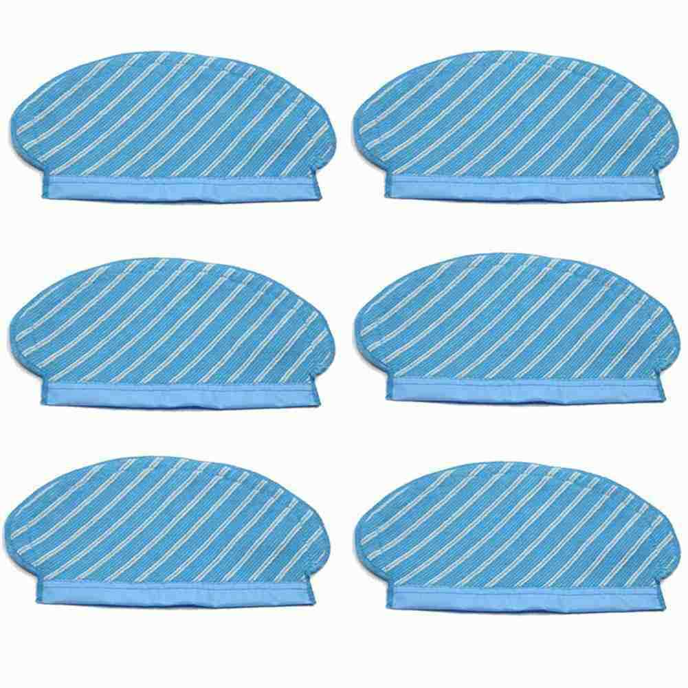 6Pcs Mop Cloth Pads Set for Ecovacs Deebot Ozmo 920 950 Vacuum Cleaner Parts RX8