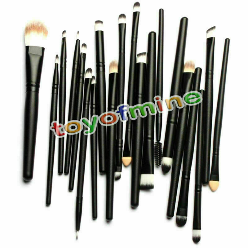 20pcs Makeup Brushes Kit Foundation Eyeshadow Eyebrow Eyeliner Lip Brush Tool