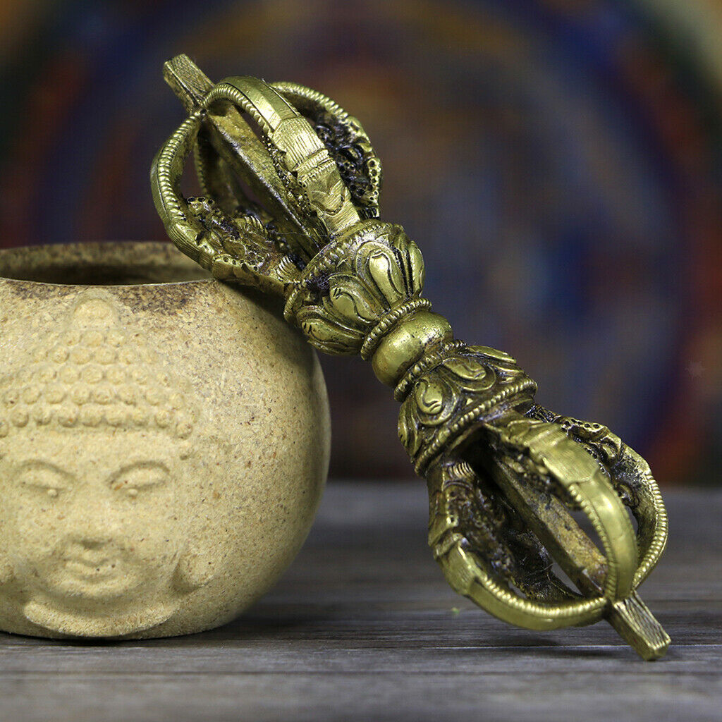 Tibetan Buddha Amulets Handmade Dorje Vajra Buddhist Collectibles