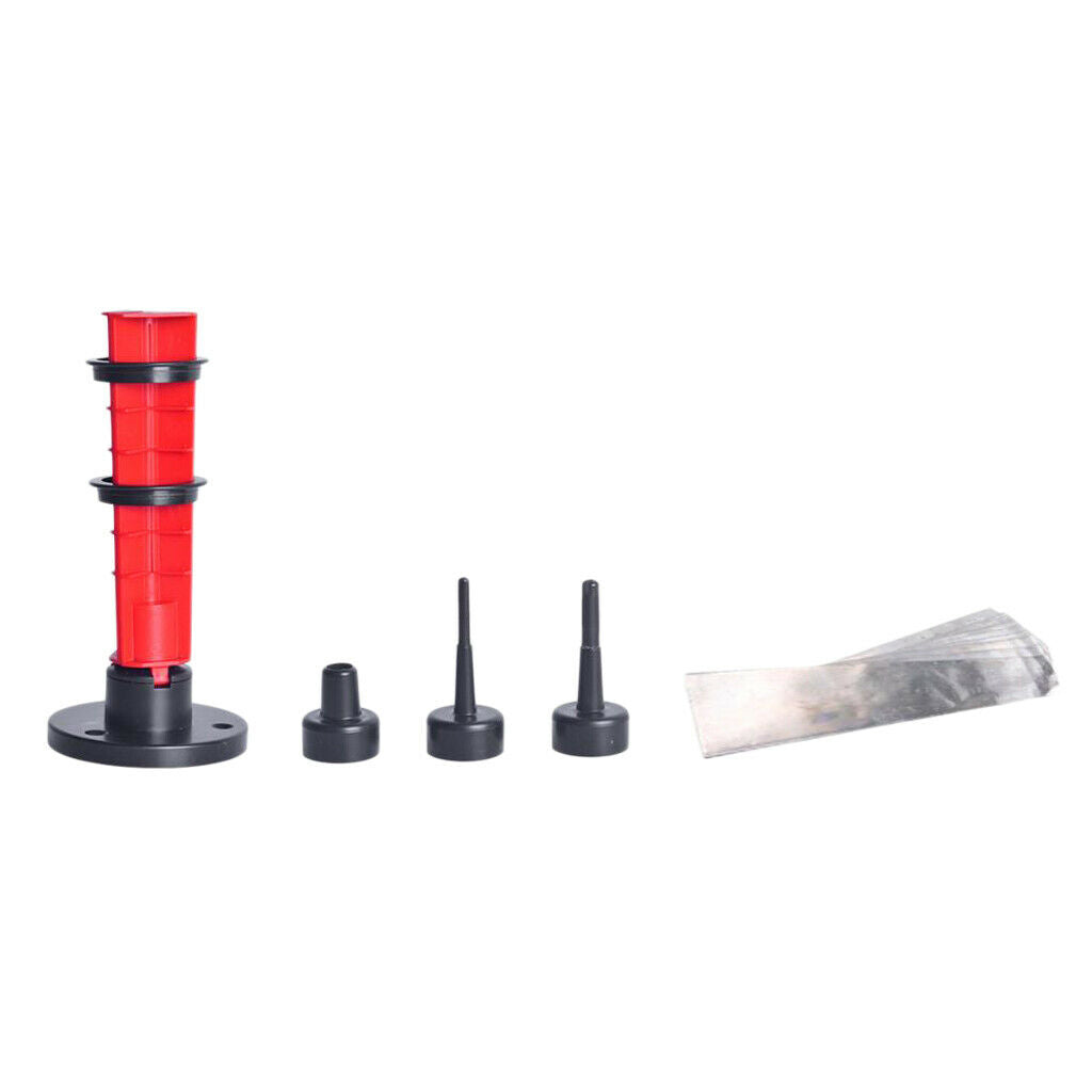 Archery Fletching Stick Fletches Vanes Jig with Scale for Multi-size Arrows