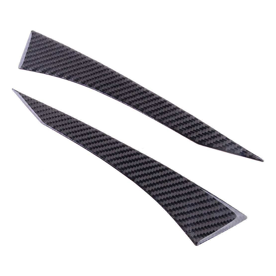 2Pcs Carbon Fiber Side Rearview Mirror Strip Cover Trim Fit For Subaru BRZ 13-20