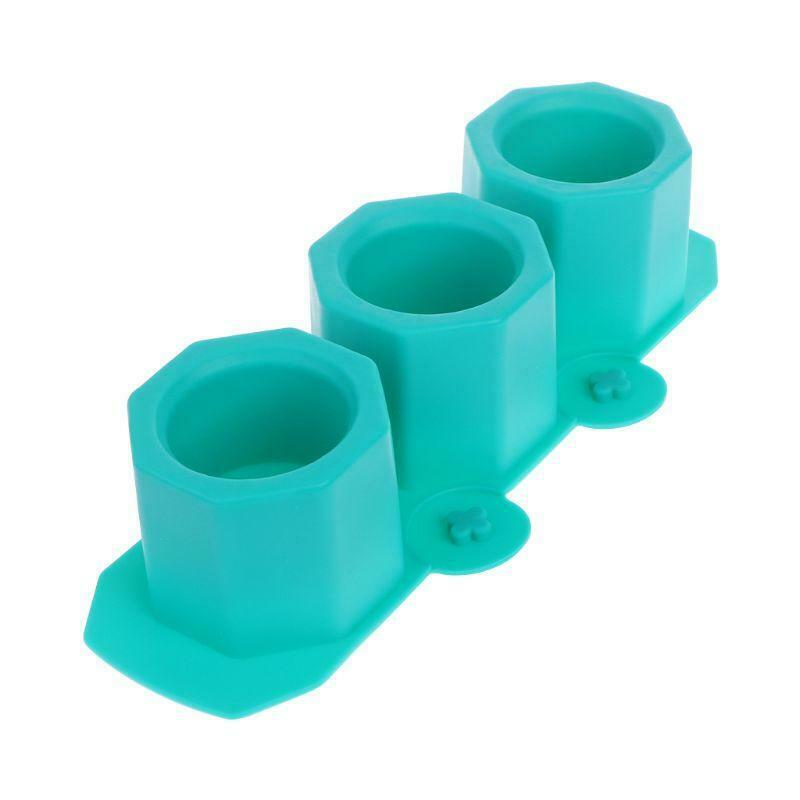 Cement Concrete Succulent Plants Cement Silicone Mold Polygonal Mould Flowerpot