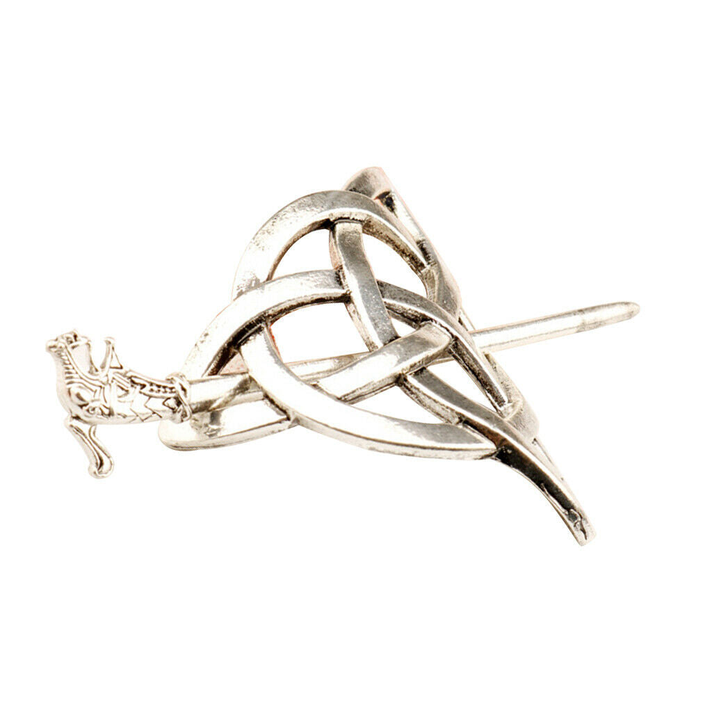 Viking Norse Hair Clip Celtic Knot Hairpins Hair Sticks Women Hair Jewelry Punk