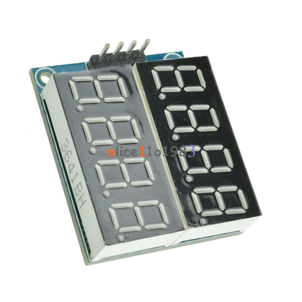 74HC595 74HC164 8Bit 8-Digit LED Nixie tube Display Module Red Digital Tube