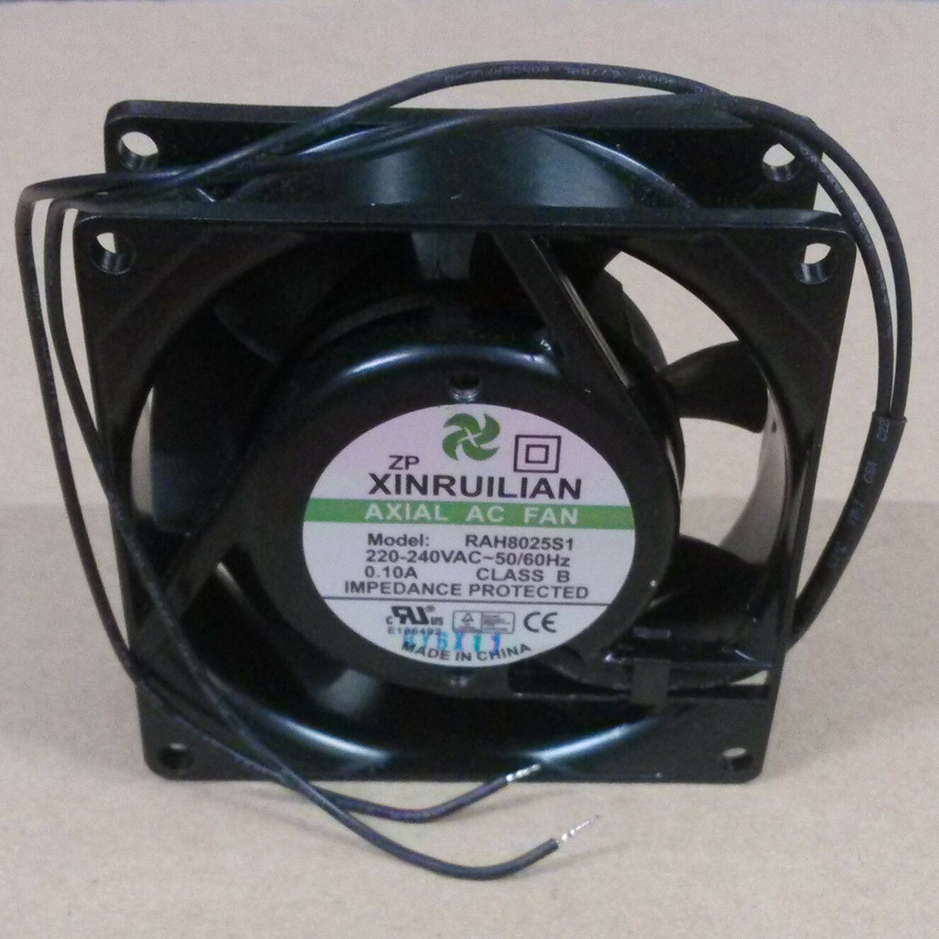 1pc XINRUILIAN RAH8025S1 Cooling Fan 220/240V 0.10A 8025 2-wire 80*80*25MM