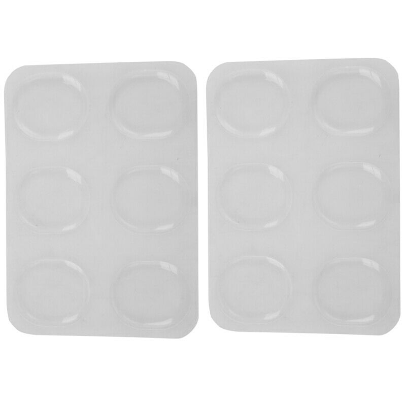 12Pcs Snare Drum Mute Pads Silicon Gel Drum Damper Mufflers Percussion InstrumR9