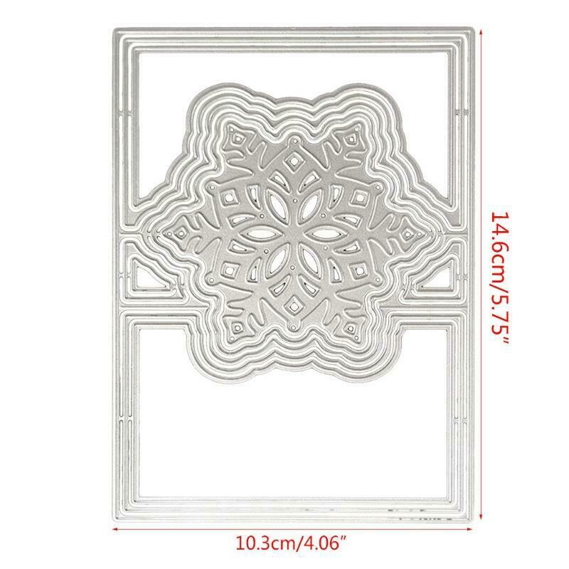 Snowflake Metal Cutting Die for DIY Scrapbooking Photo Albums Paper Craftings