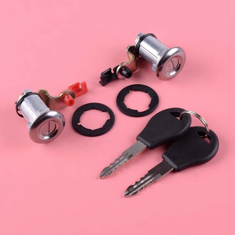 Car Left and Right Car Door Lock Kit with Key Car Door Lock for  Pickup PathU7L8