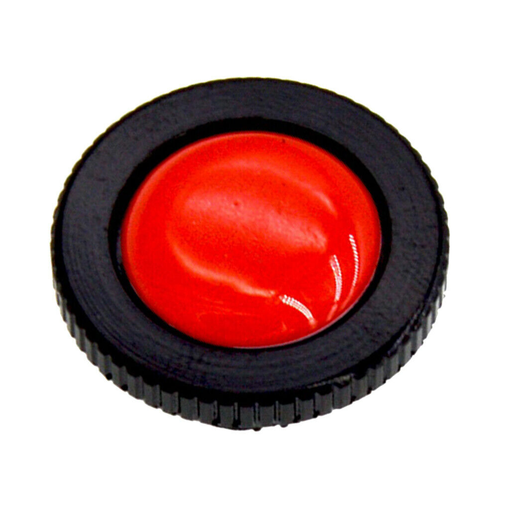 Round Quick Release Plate Metal for Manfrotto Compact Action Tripods - Red