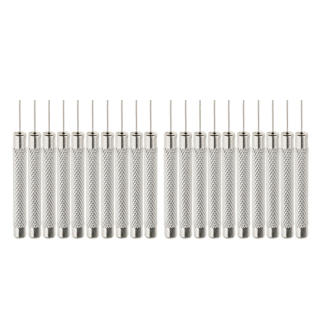 20 Pieces Watch Strap Punch Pin Repair Tool Accs for Watchmaker DIY (0.7mm)