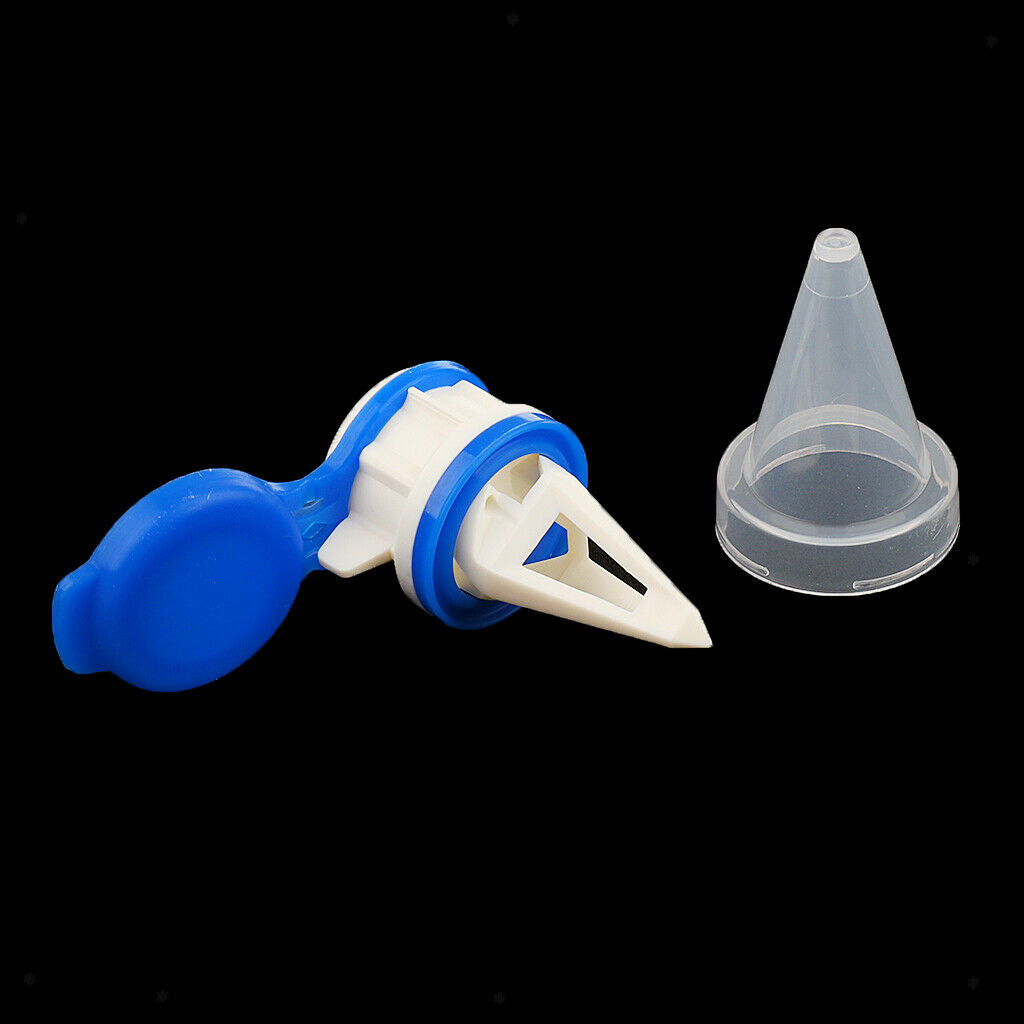 Pack Of 2pcs Safety Box Drinks Diverter Cover - Milk Beverage Extension Mouth -