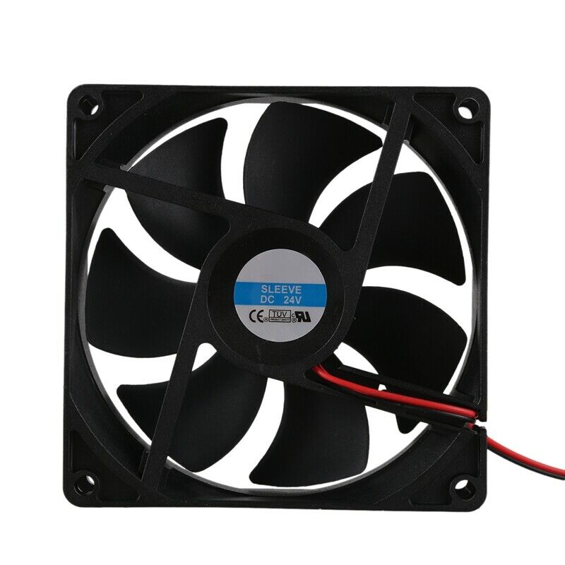 92mm x 25mm 24V 2Pin Sleeve Bea Cooling Fan for PC Case CPU Cooler O9V5V5