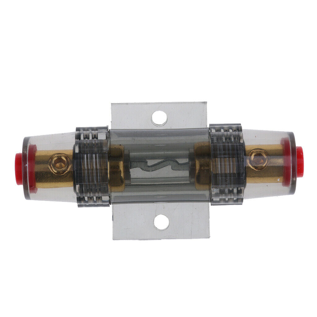 60A Auto Glass Fuse Holder Melting Block for Car Speaker FH-002