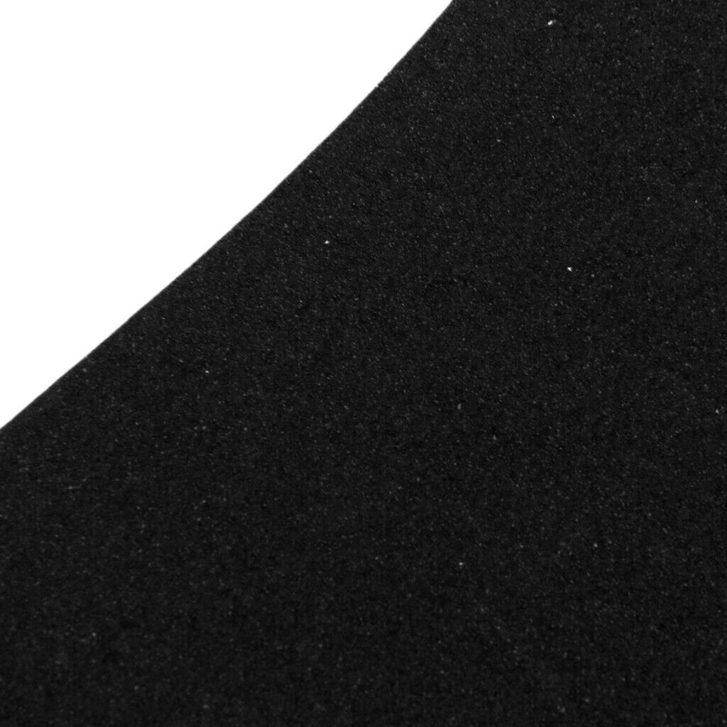 2pcs 33''x9'' Skateboard Grip Tape Sheets Rolls, Waterproof Black Scooter Grip